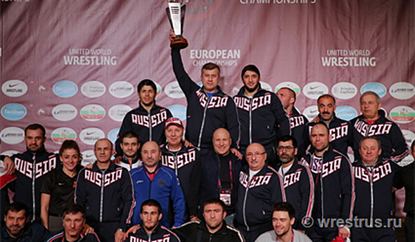 Валиев выиграл золото чемпионата Европы по вольной борьбе
