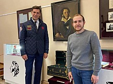 Российский актер Дмитрий Дюжев посетил музей истории Оренбурга