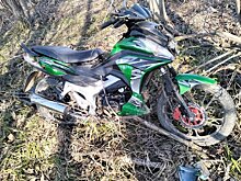 В Завьяловском районе пьяный водитель опрокинулся на мотоцикле