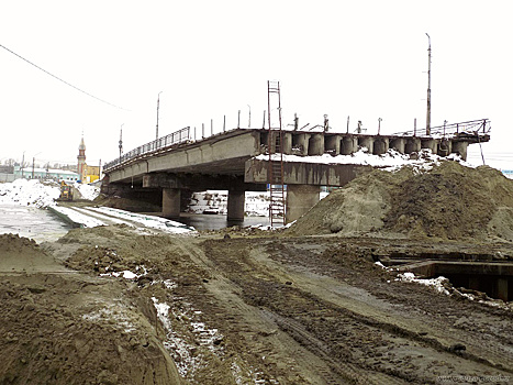 Работы по реконструкции Бакунинского моста в Пензе идут по графику — вице-мэр