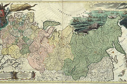 Вся Россия на девятнадцати картах