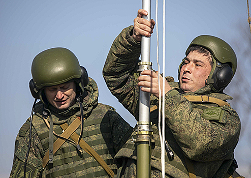 Военнослужащие ЮВО применили новейшую технику связи на радиотренировке в Ставропольском крае