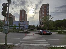 За день в Оренбурге под колесами машин пострадали двое детей