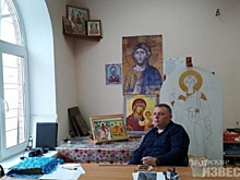 Под Курском сгорел известный иконописец из Брянска