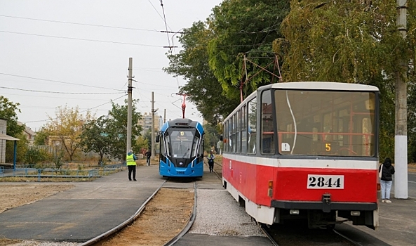 В Волгограде возобновил работу маршрут трамвая № 5