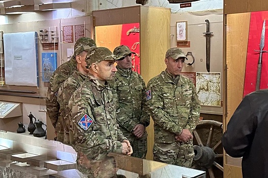 В Мелитополе бывшие солдаты ВСУ отпраздновали День народного единства