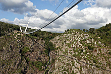 Открыт самый длинный подвесной пешеходный мост в мире