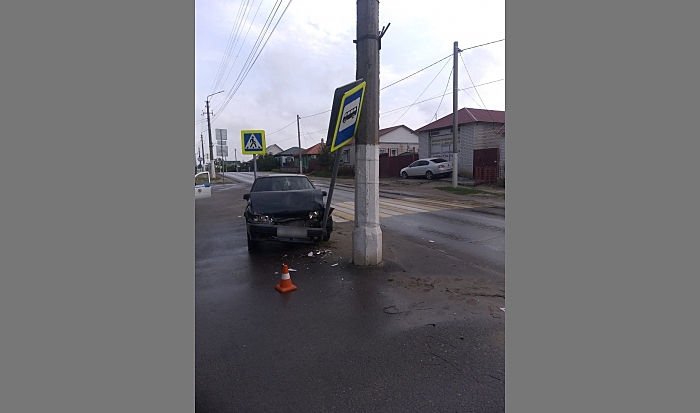 В Волгоградской области задержали попавшего в аварию угонщика