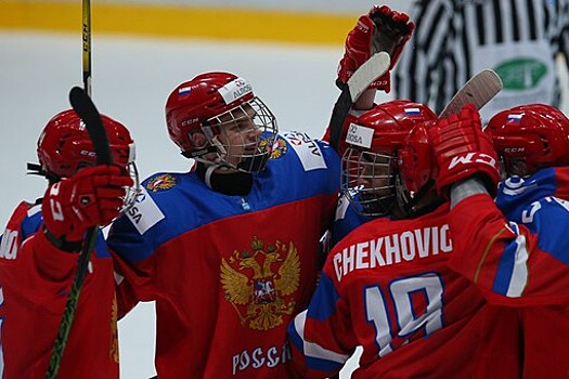 Юниорская сборная России победила команду Словакии
