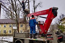 Более 200 бригад энергетиков в Ростовской области ликвидируют аварии из-за непогоды