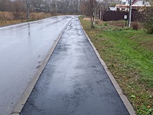 Пешеходный тротуар отремонтировали в Кленовском