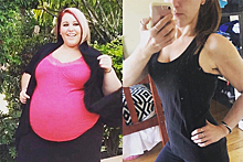 Девушка похудела на 96 килограмм из-за конфуза