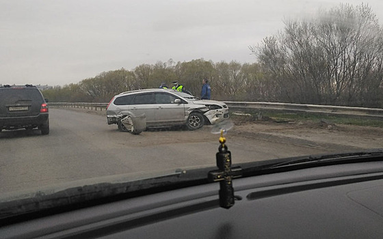 В Рязани на Северной окружной образовалась пробка