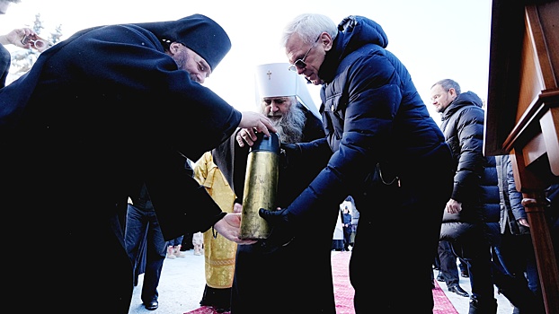 Закладка колокольни Феодоровского мужского монастыря состоялась в Городце