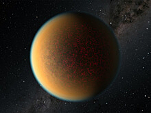Nature: облака на планете YSES-1 состоят из похожих на песок силикатных частиц