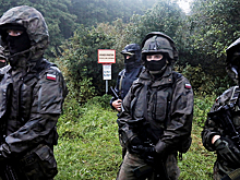 Семья россиян прорвалась через границу из Польши в Белоруссию