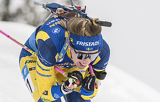 Шведка Эльвира Эберг выиграла масс-старт на этапе Кубка мира по биатлону в Эстонии