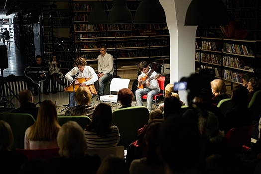 В библиотеке №135 района Марьино прошло литературное мероприятие в рамках подготовки к конкурсу «Живая книга»