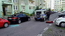 В Подольске неизвестные выкинули с балкона диван на автомобиль