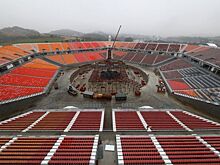 Строительство арены, на которой пройдут церемонии открытия и закрытия ОИ-2018, завершено