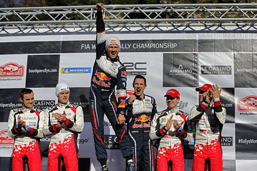 WRC: Пятая победа Ожье в Монте-Карло