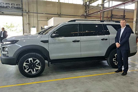 Новый рамный внедорожник Sollers сняли на фото в Китае