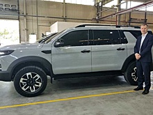 Новый рамный внедорожник Sollers сняли на фото в Китае