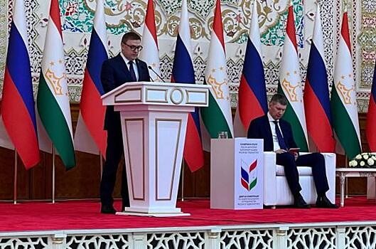 Губернатор Текслер договорился о проведении двух бизнес-миссий с Таджикистаном