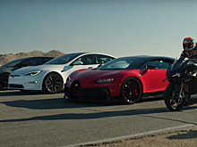 Bugatti, Lucid и Tesla свели в дрэг-рейсинге