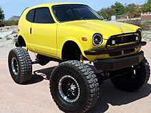 Крошечный японский кей-кар Honda Z600 превратили в джип Монстр