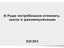 В Раде потребовали отменить закон о декоммунизации