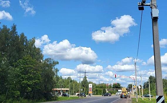 В Железногорском районе установлена еще одна камера ПДД