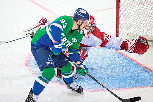 Дубль Кадейкина помог «Салавату Юлаеву» обыграть «Северсталь»