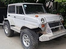 Самодельный внедорожник построили на базе СМЗ-СЗД и ВАЗ-2121