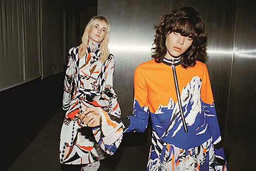 Emilio Pucci снял рекламу на крыше дворца Пуччи