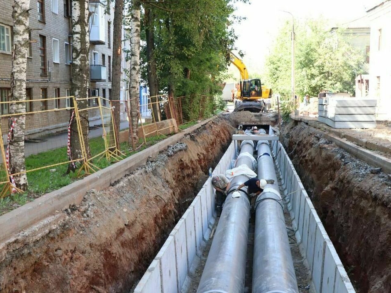 Т Плюс проводит масштабную реконструкцию теплосетей в микрорайоне Лепсе -  Рамблер/финансы