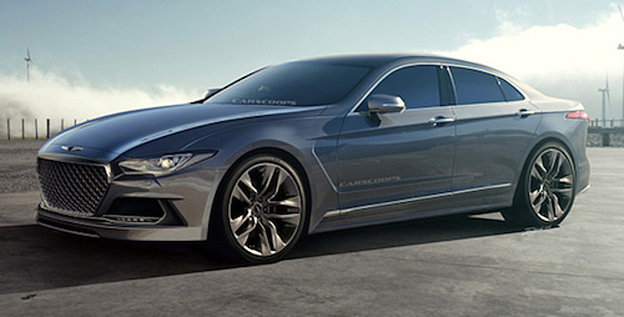 Новый Genesis G70 окажется мощнее, чем Kia Stinger