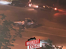 Молодой кузбассовец лишился багажника на авто из-за ночного ДТП