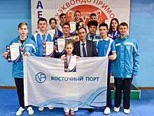 Команда «Восточник» АО «Восточный Порт» успешно выступила на краевых соревнованиях по тхэквондо