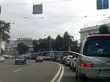 Неработающие светофоры парализовали движение в центре Воронежа