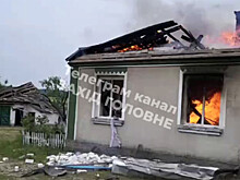 На Украине ракета с самолета ВСУ упала на жилой дом