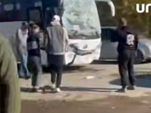 В Екатеринбурге 14 человек пострадали при столкновении двух автобусов