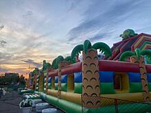 Ребенок пострадал на батуте в Могоче