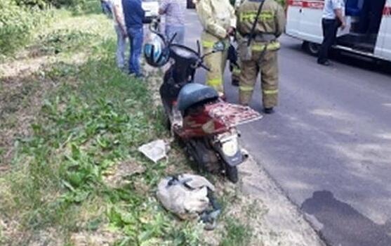Экстремальное происшествие случилось на дороге в Курской области