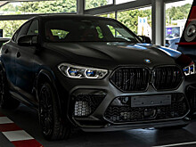BMW X6 M Competition (F96) с индивидуальным лакокрасочным покрытием цвета Frozen Black