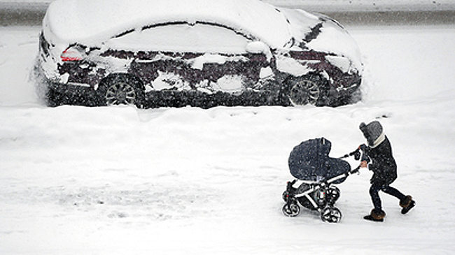 Аномальные снегопады прошли в нескольких регионах России