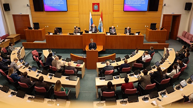 В Самарской Губернской Думе прошла "Школа Российского научного фонда"