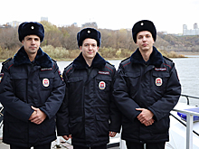 Полицейские спасли тонувшего мужчину в Нижнем Новгороде