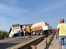 Автобус с призывниками попал в ДТП