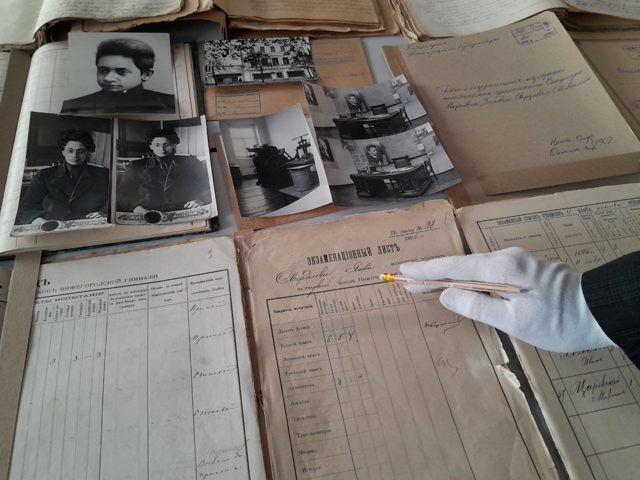 Нижегородские архивисты подготовили выставку документов к 140-летию со дня рождения Якова Свердлова
